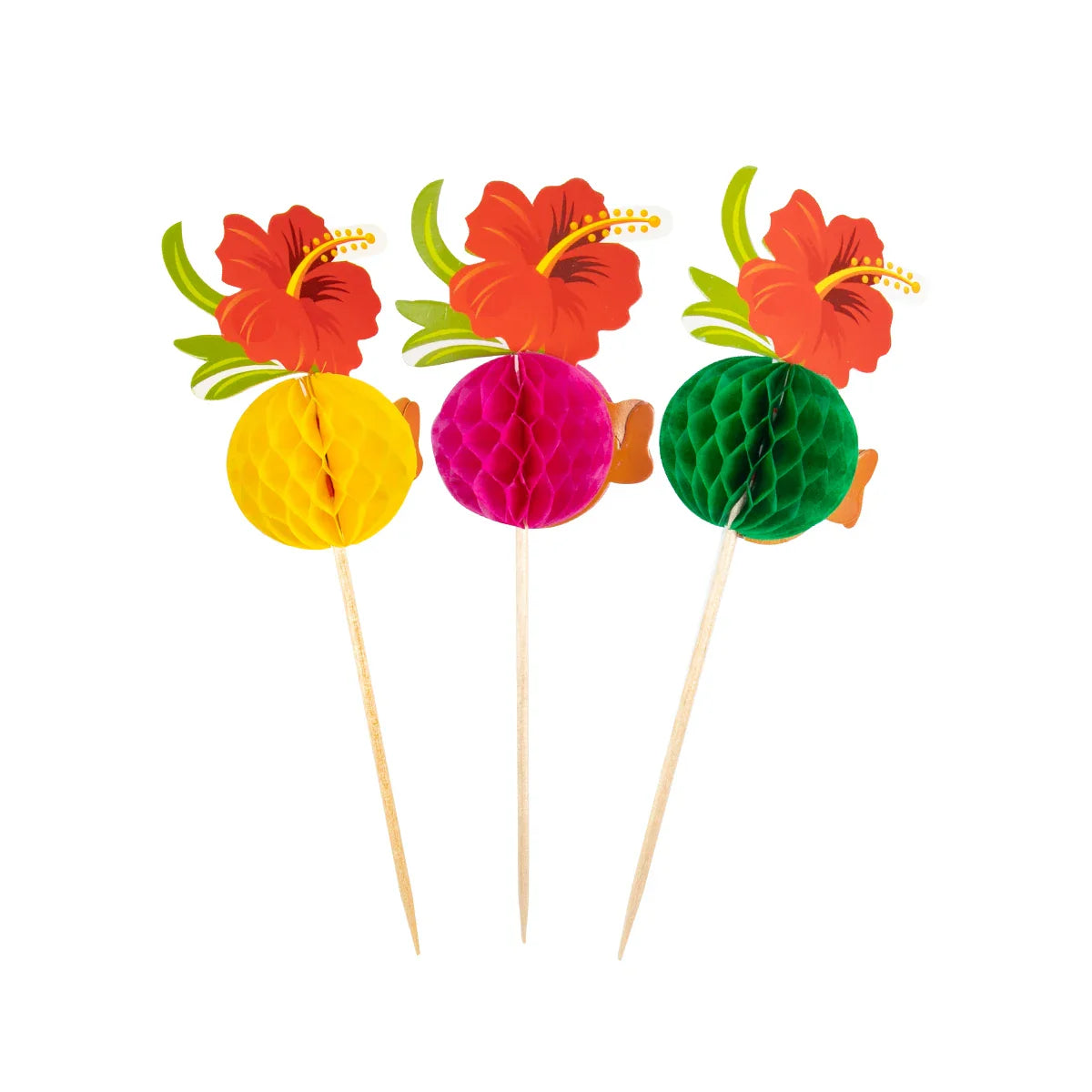 Hawaiian Party Decorations Flamingo Garlands Banner Balloons For ALOHA Luau Party Tropical Summer Beach Birthday Party Supplies