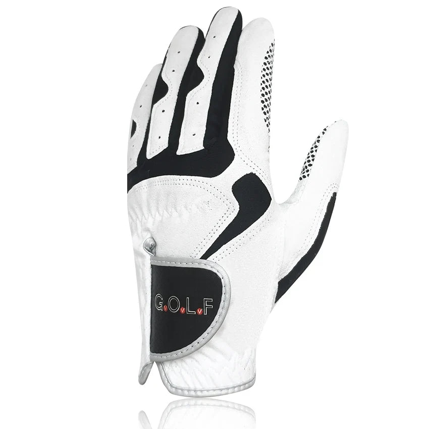 GVOVLVF Men's Golf Glove One Pc Options Improved Grip System Cool Comfortable Left Right Hand NEW