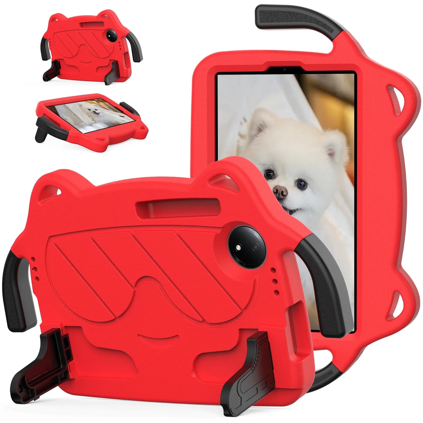Cartoon EVA+PC Case For Redmi Pad SE 8.7" 2024 Tablet Safe Cover For Redmi Pad SE 4G 2024 tablet protective case with Kickstand