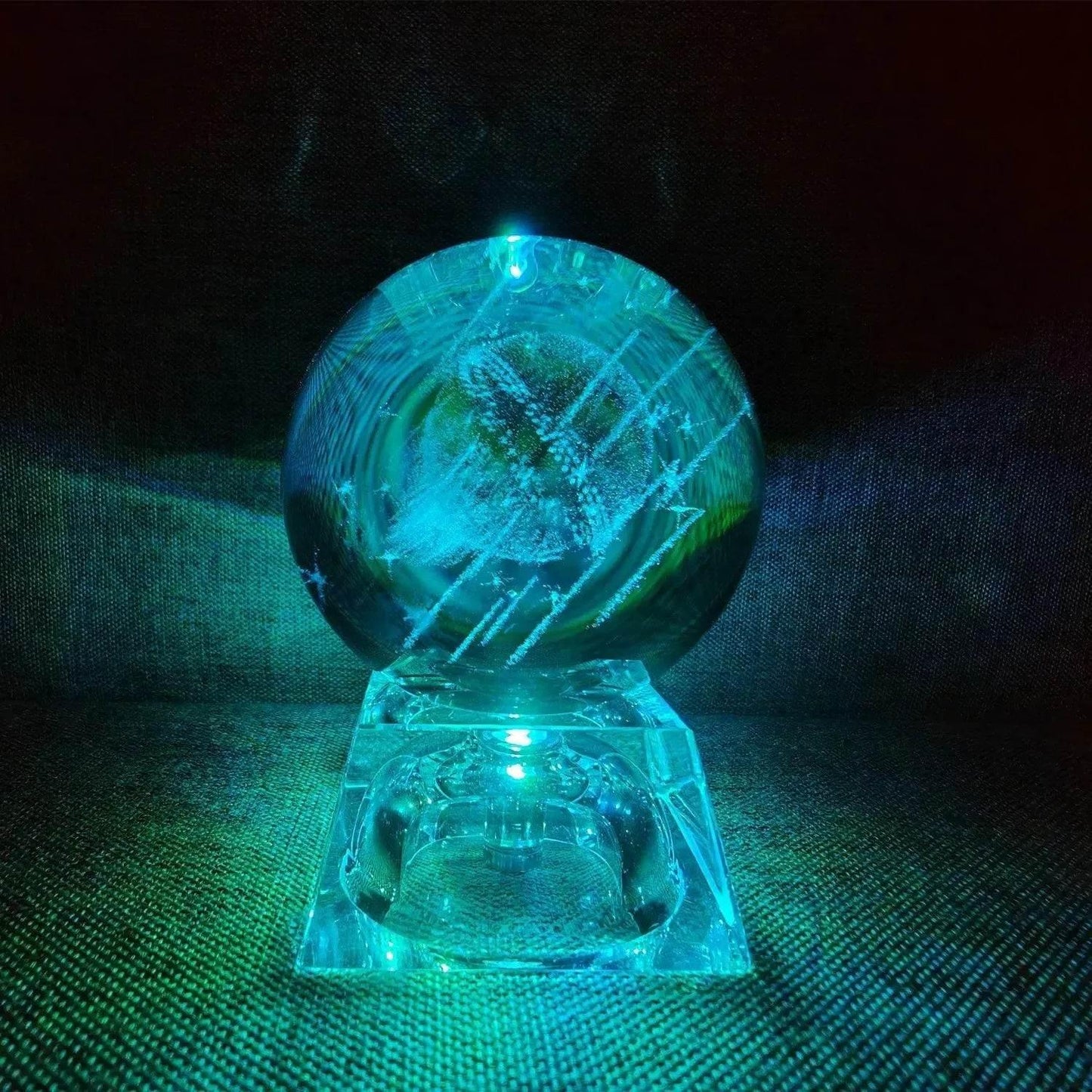 3D LED Crystal Ball Collectible