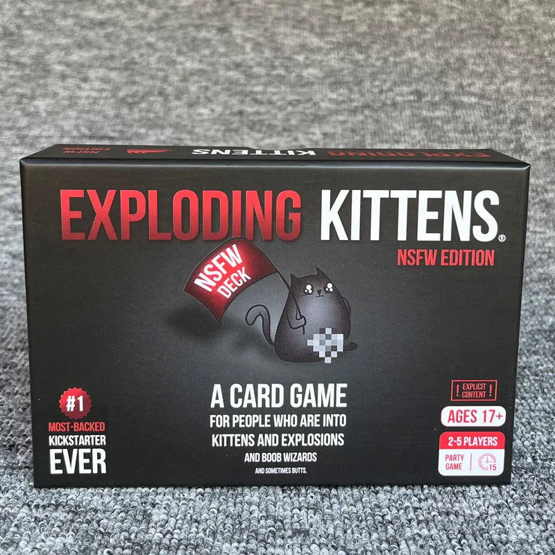 Organ Attack Exploding Kittens Card Game Tabletop Card Game Original  Fun Family Games