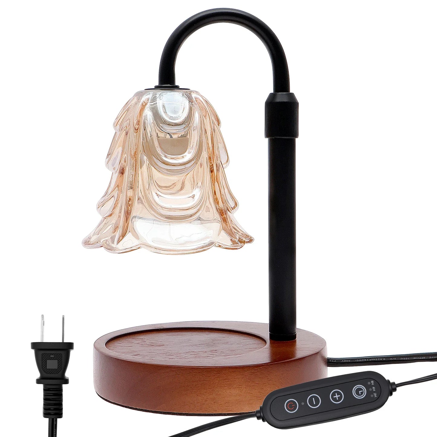 Candle Warmer Lamp with Timer 4 Speed Dimmable, Height Adjustable Base, New Home Decor.