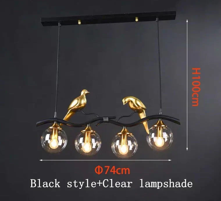 Dining room chandelier creative dining  atmosphere  lamp