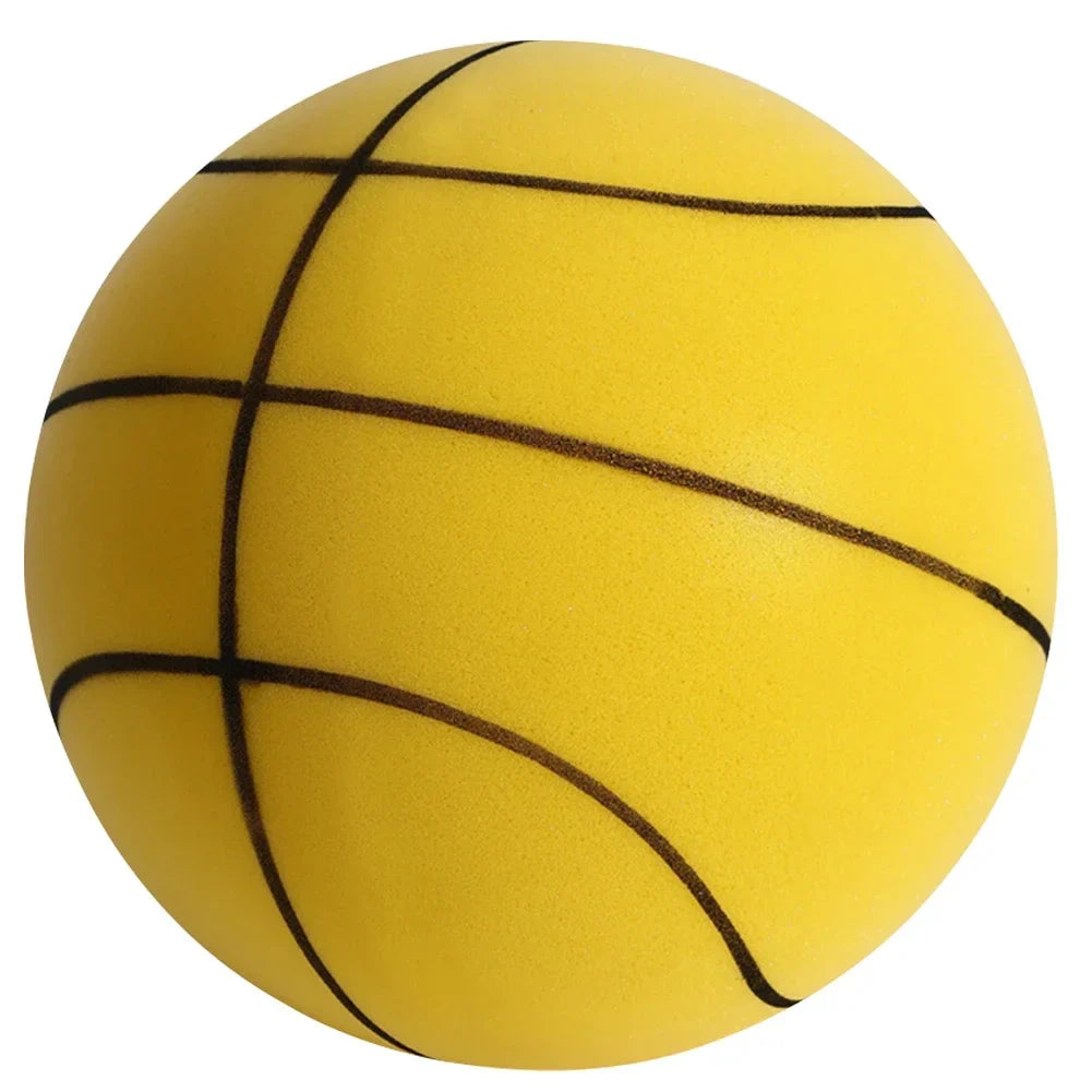 Silent Soft Ball High-Resilience Mute Dribbling Basketball Lightweight 3/5/7 for Various Indoor Activities