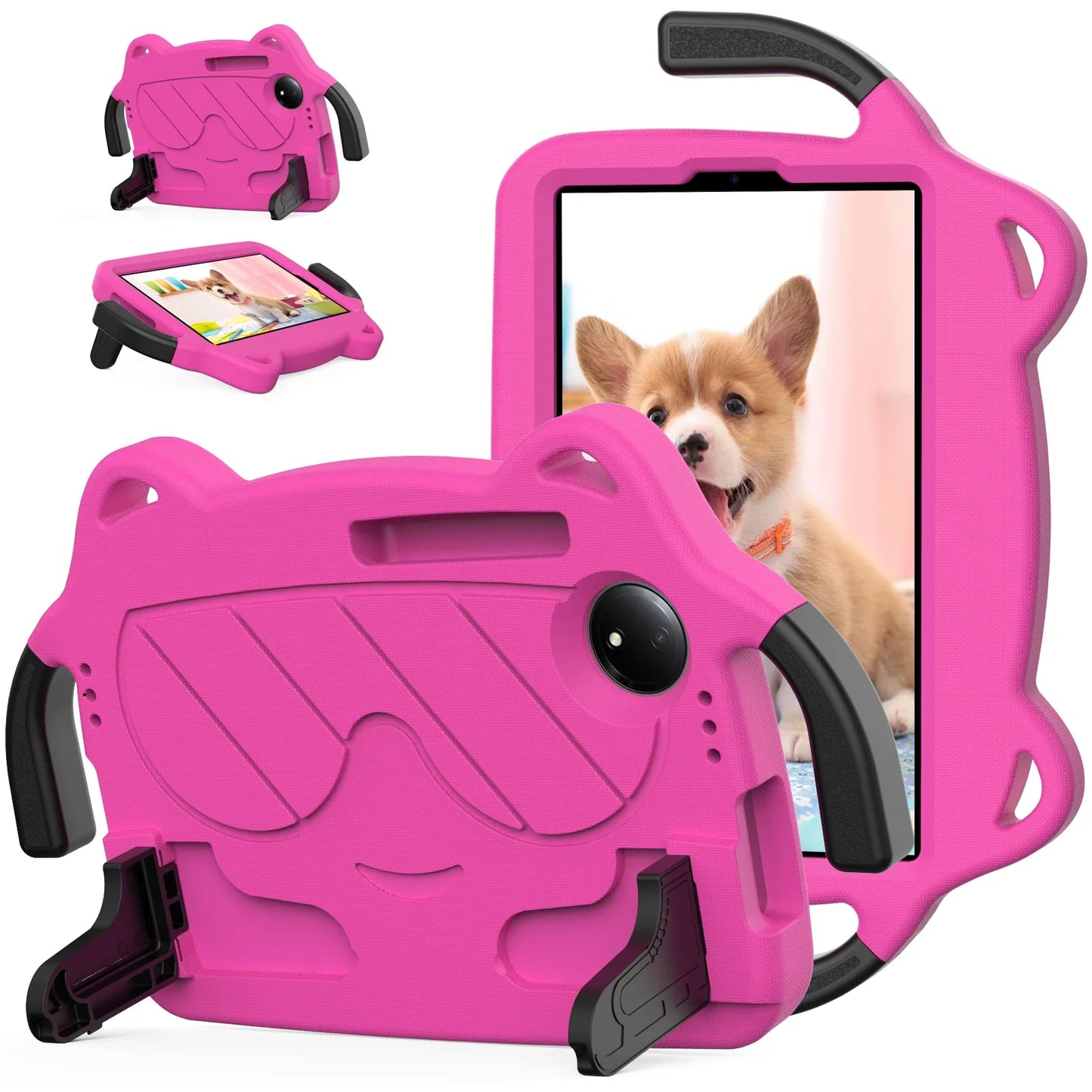 Cartoon EVA+PC Case For Redmi Pad SE 8.7" 2024 Tablet Safe Cover For Redmi Pad SE 4G 2024 tablet protective case with Kickstand