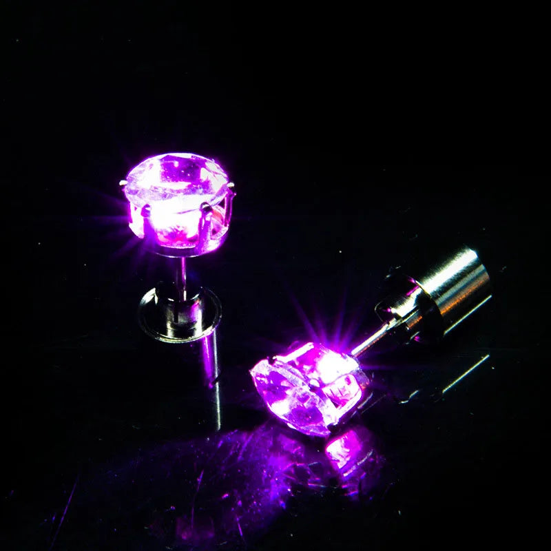 Colorful LED Hair Scrunchies Light Up Hair Bands Elastic LED Light Women Girls Hair Ties for Halloween Christmas Glow Part