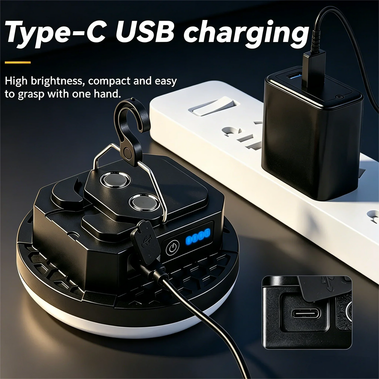 Outdoor camping light, tent light, super long battery life, rechargeable lighting, led ambient lighting, hanging camping