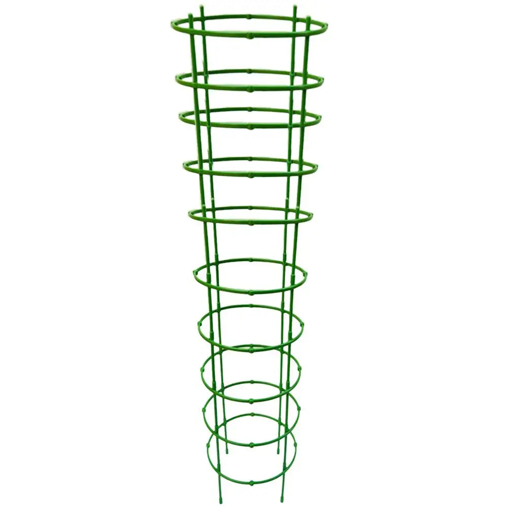 3 Layers Plant Support Plant Stakes Round Plant Support Ring Plastic Plant Cage Holder Flower Pot Climbing Trellis