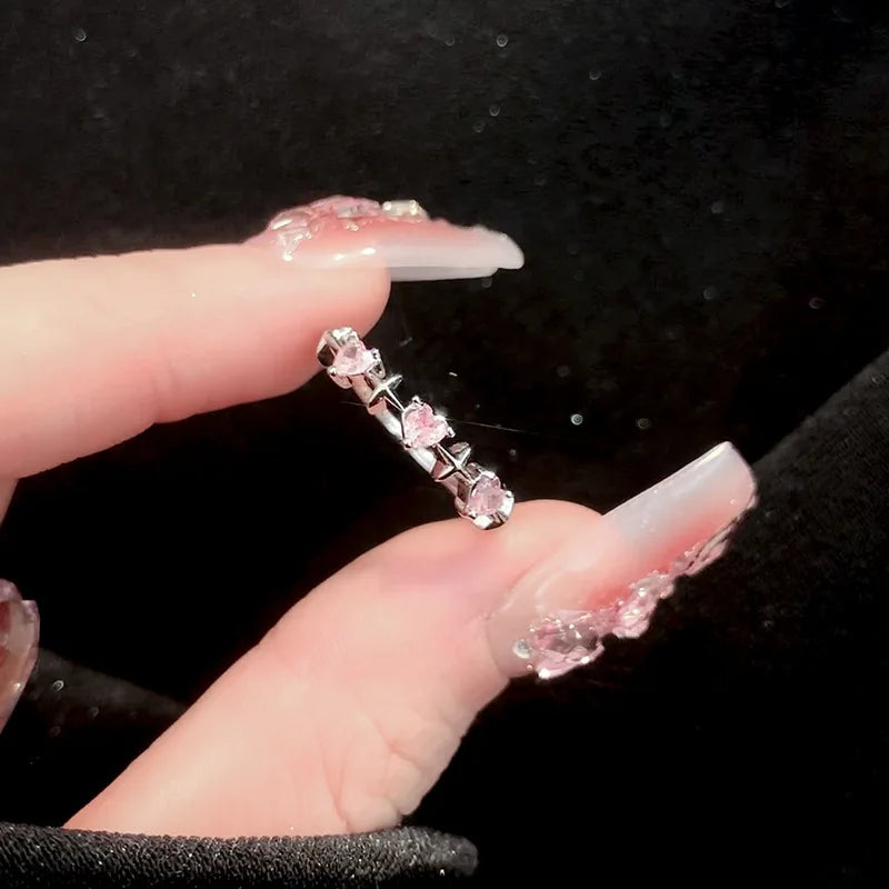 New Arrived Romantic Lovely Pink Bowknot Design, Female Exquisite Jewelry.