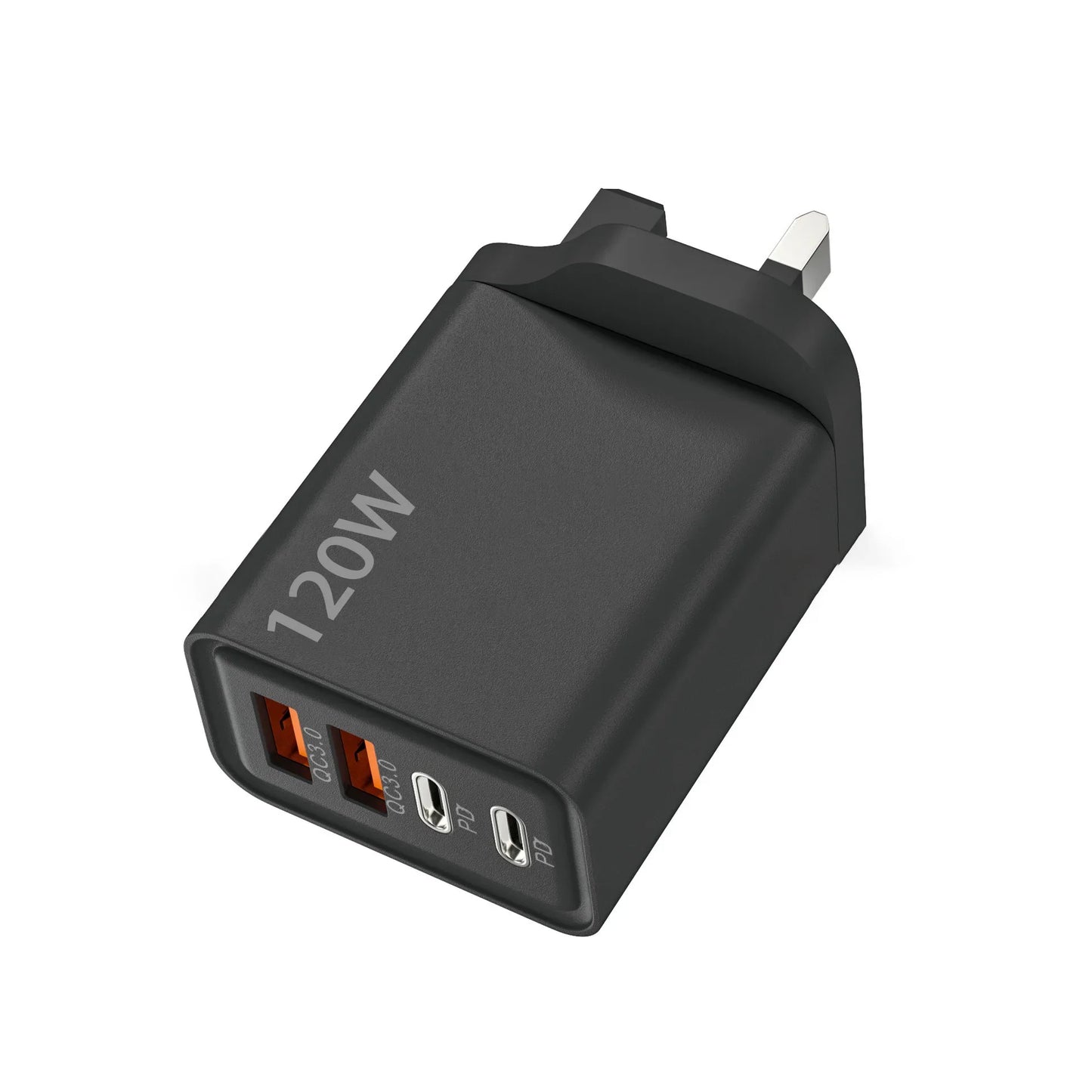 Total 120W Fast Charger USB Type C Cable, Fast Charging Phone Power Adapter For iPhone, Xiaomi ,Samsung.