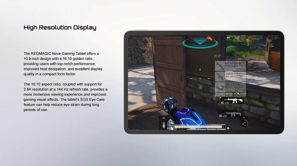 Redmagic Gaming Tablet 10.9" Snapdragon 8 Gen 3 Leading Version 10100mAh 50MP  include the charger