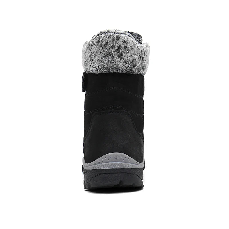 Winter Boots Men 2023 New Warm Plush Snow Boots Unisex Women Outdoor Work High Top Hiking Shoes Non-slip Mid-Calf Boots