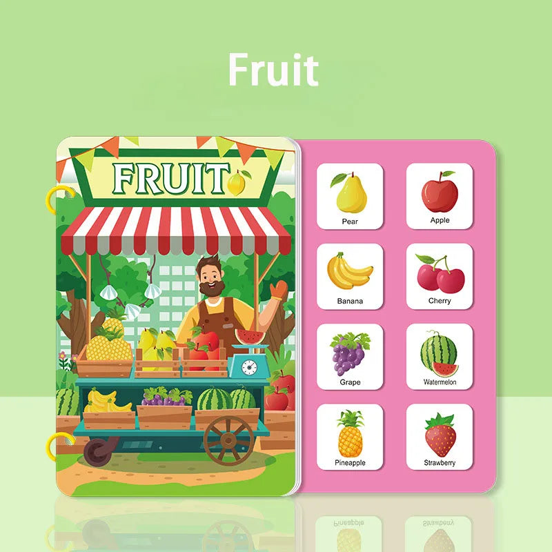 Preschool Busy Book for Toddlers Kids Early Education Montessori Toys 12 Themes Matching Quiet Books Kindergarten Learning Aids