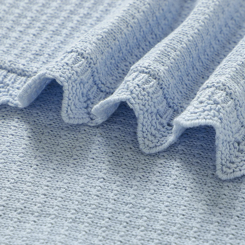 Baby Blankets Super Soft Newborn Infant Boys Girls Cotton Stroller