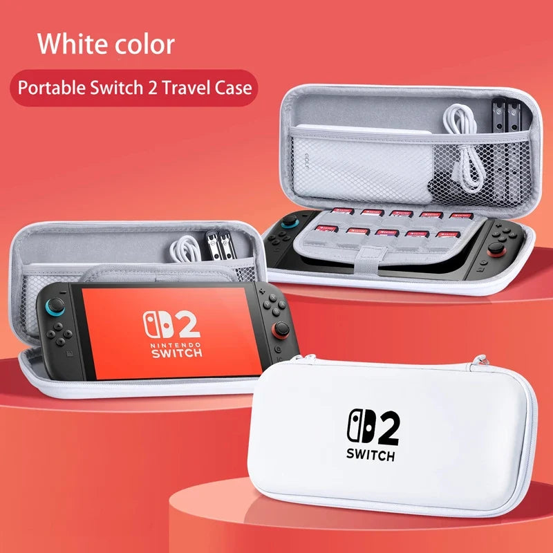Console Storage Case for Nintendo Switch 2, Portable Hard Carry Bag Protective Case for NS2 Game Console