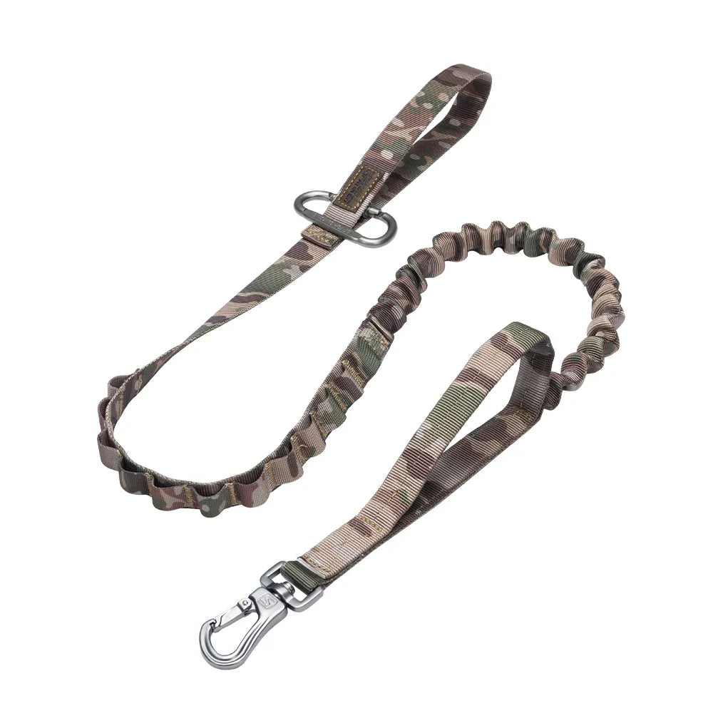Tactical Dog Leash Durable Bungee Leash Pet Nylon Walking Training Leash For Medium Large Dogs German Shepard