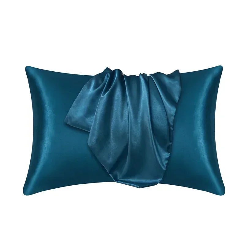 100% Silk Pillowcase  Silky Satin Comfortable Pillow Covers.