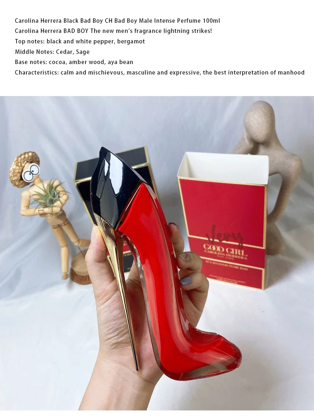 CH Original Women's Perfume Spanish Perfume Brand High Quality Perfume Long Lasting Elegant Perfume Both Women's Perfume
