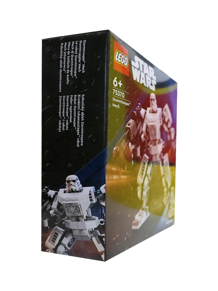 LEGO 75370 Star Wars Stormtrooper Mech Star Wars Collectible for Kids, Star Wars Action Figure Features a Cockpit