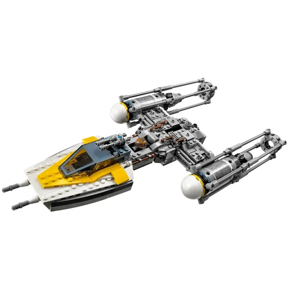 MOC Space War Snowspeederby Scruffybrickherder Building Blocks Toys 333PCS Air Combat Aircraft Ship Brick Birthday Gift