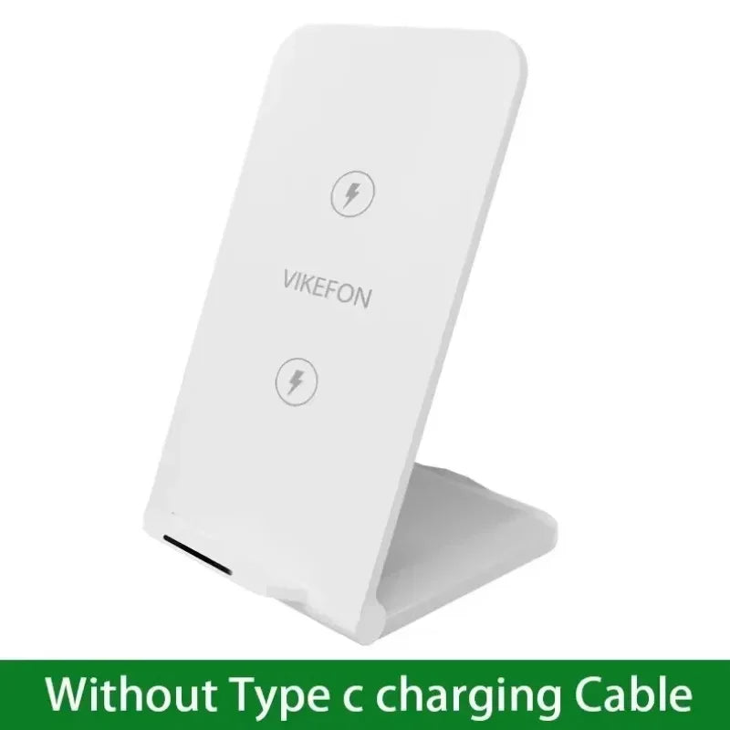 65W Wireless Charger Station Earphone, Phone, Fast Charging Charger Holder, For iPhone 16 15 14 13 Pro Max ,Samsung S24 S23 Xiaomi.