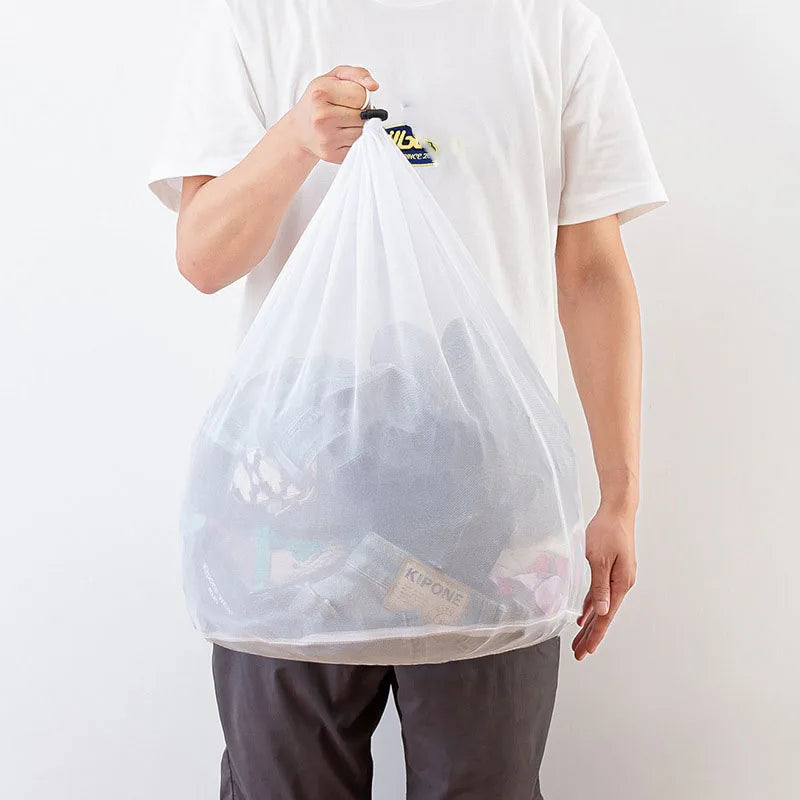Big Size Large Washing Laundry Bag Mesh Organizer Net Dirty Bra Socks Underwear Shoe Storag Wash Machine Cover Clothes