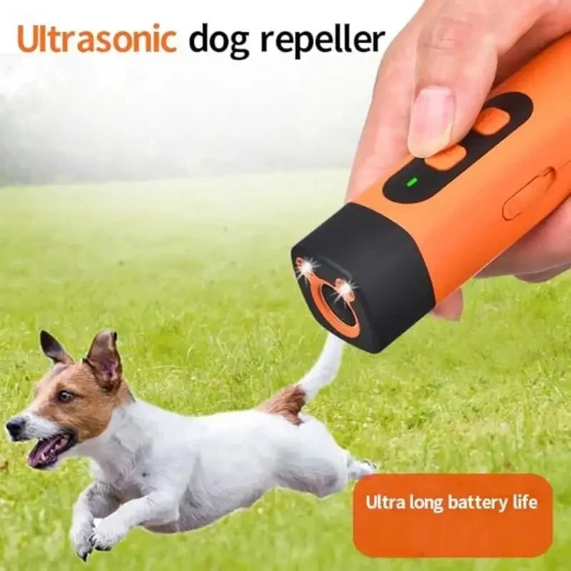Pet Training Control Device Rechargeable Ultrasonic Dog Barking Deterrent Trainer To Stop Barking
