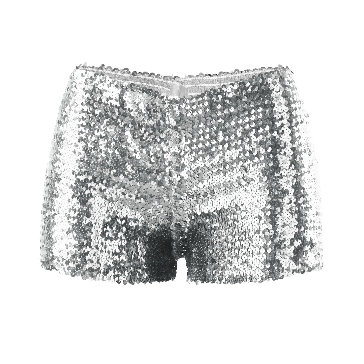 New Sequins Beads Shorts Women DJ Club Performance Dress Shorts Women's Skinny Solid Carnival Party Shorts Pants Dancewear