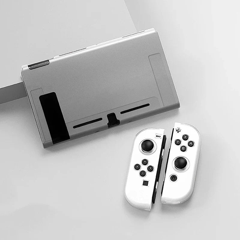 Protective Case Compatible with  Switch OLED Console and Joy-Cons,Switch Can Be Inserted in Dock with Shell Nintendo Switch Skin