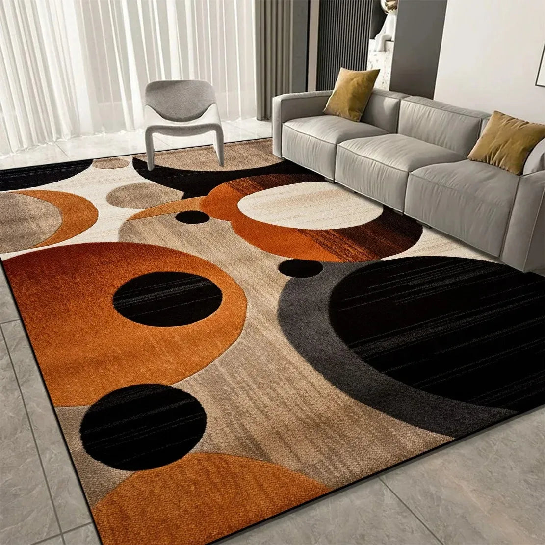 Large Geometric Carpets for Living Room Decoration Sofa Large Area Home Rugs for Bedroom Soft Non-slip Mat for Children