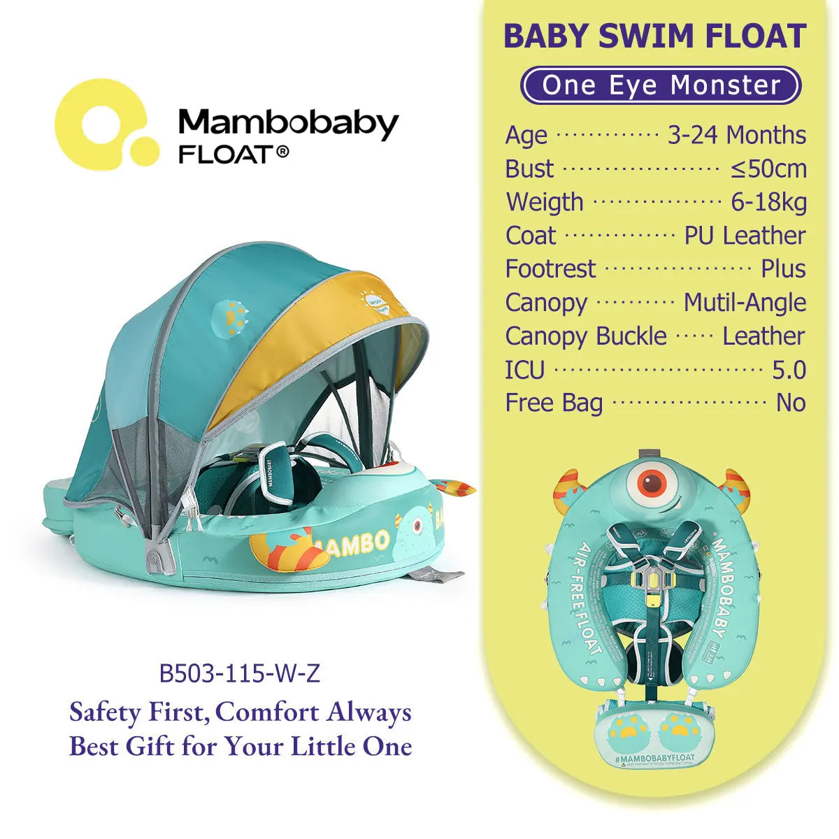 Mambobaby Baby Pool Float Vip 5 Dropshipping Blackproof Pool Mat For Infant Non-Inflatable Natation Buoy With Parasol Beach Toys