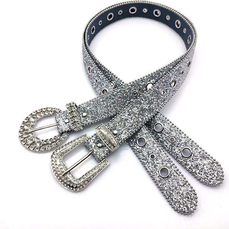 EtherealBe Gothic Rhinestone Belt for Women
