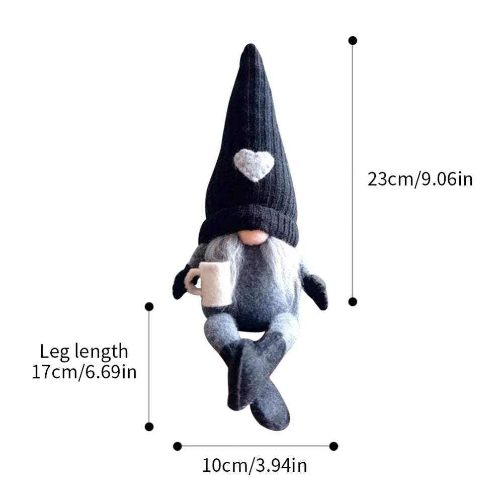 Christmas Gnomes Decoration Swedish Gnome Plush Ornament Tomte Santa Elf Dwarf Doll for Thanksgiving Christmas Decorations