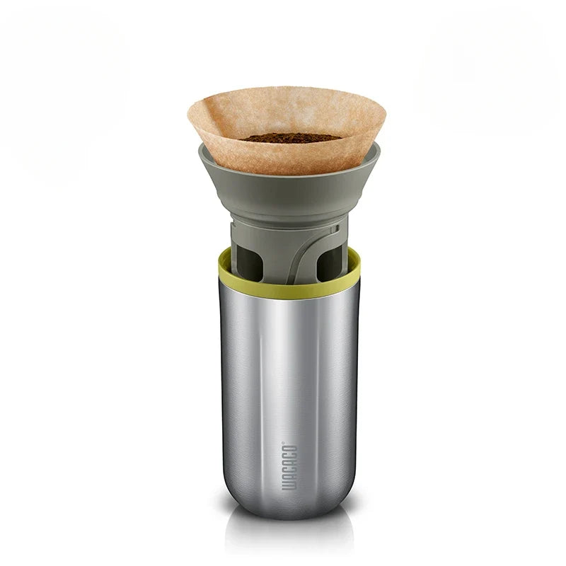 Then join hands to make coffee pot American drip camping outdoor coffee portable equipment coffee utensils