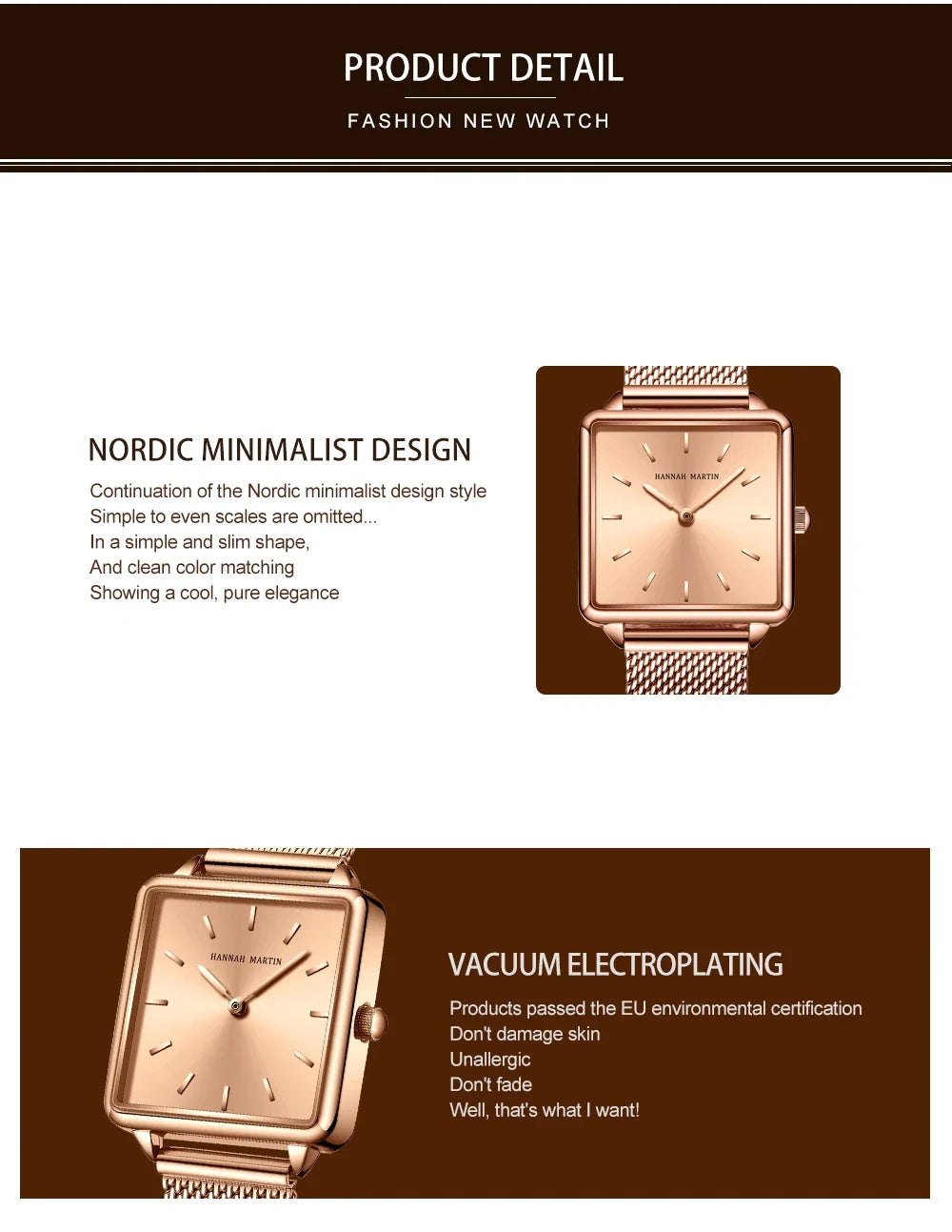 Simple Design Stainless Steel Strap Quartz Machine Core 3ATM Waterproof Wrist Watch Multifunctional Dropshipping Women's Watches