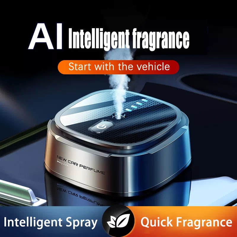 Car Aroma Diffuser Electric Spray Car Perfume Auto Air Freshener Flavoring Purifying Deodorant Car Aromatherapy