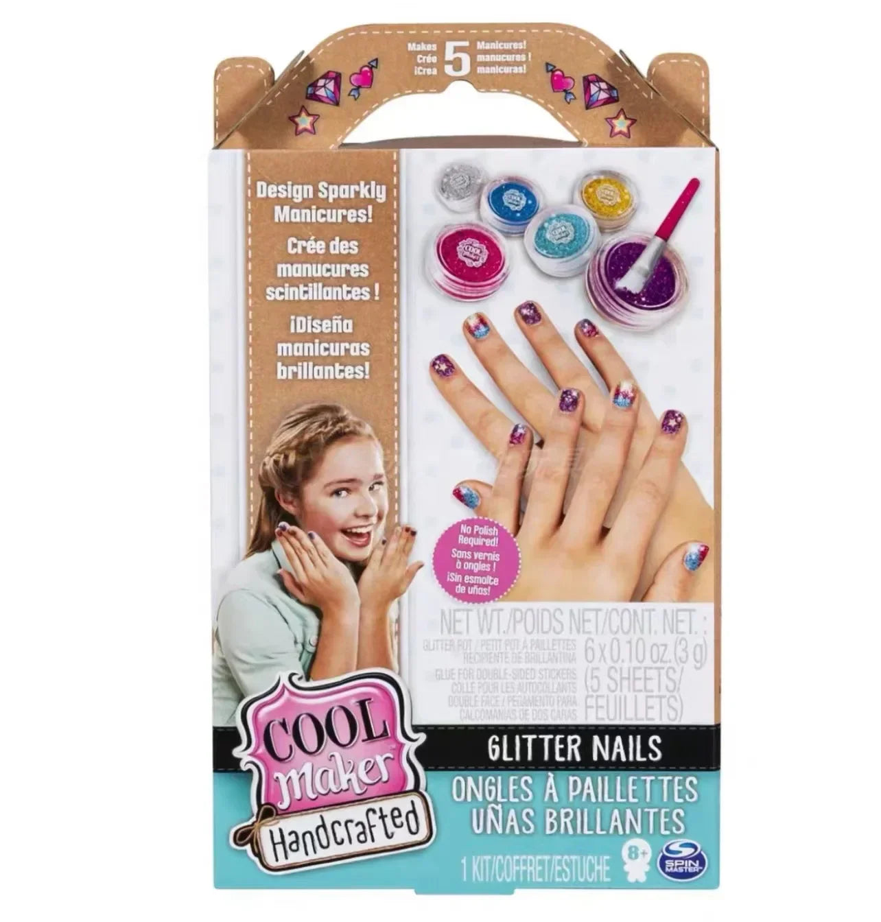Cool Maker 2-in-1 KumiKreator Necklace & Friendship Bracelet Maker Activity Children's Toy Girl Hair Extension Maker Fashion Toy