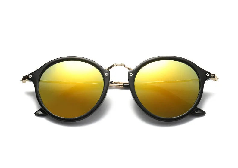 2024 New Round Sunglasses Ladies Retro Trend Transparent Personality Women's Brand Designer Sunglasses High Quality UV400