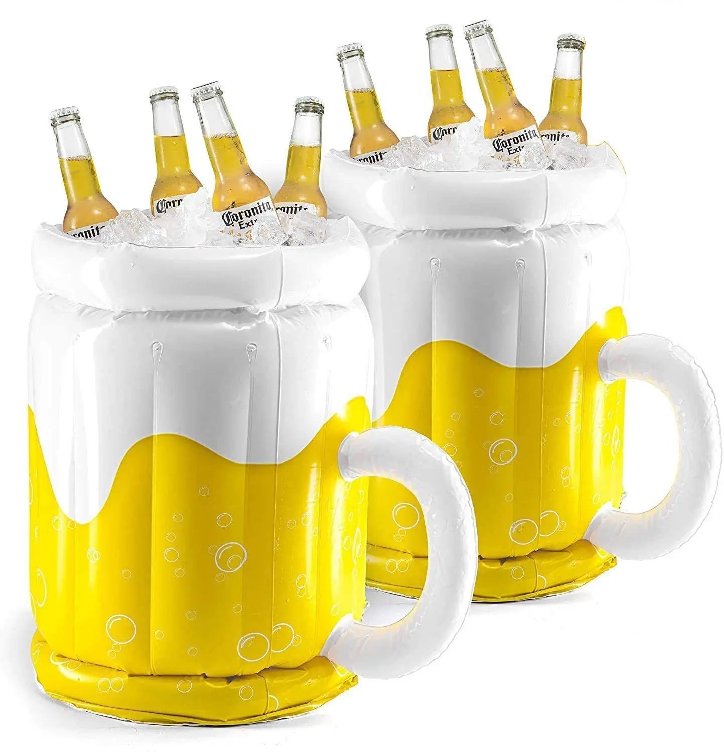 Large Inflatable Beer Ice Bucket PVC Beer Cooler Bucket Summer Pool Party Swimming Pool Drink Cooling Barrel Beach