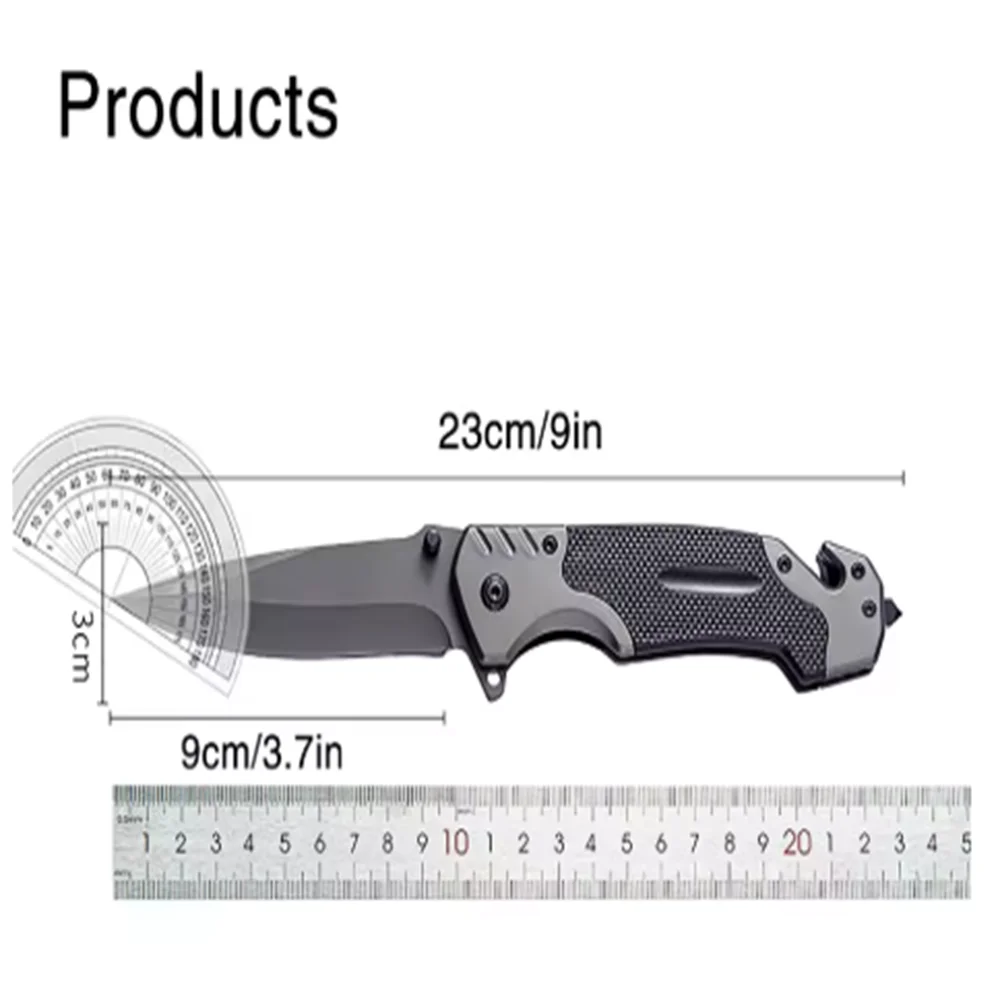 Multi functional Folding Knife Convenient Sharp Survival Knife Outdoor Camping Hiking Wilderness Survival Knife Fishing Knife