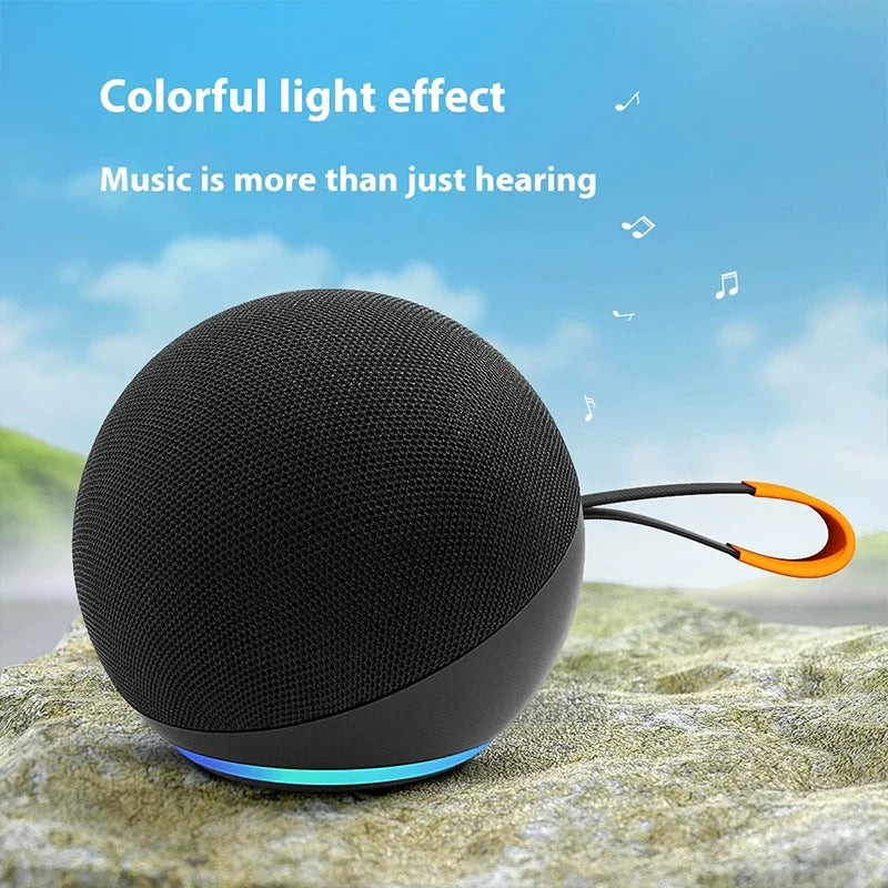 Bluetooth Speaker Subwoofe Portable Powerful Wireless Bass Alaxe Pro Max Music Outdoor Stereo Bluetooth Speaker LED