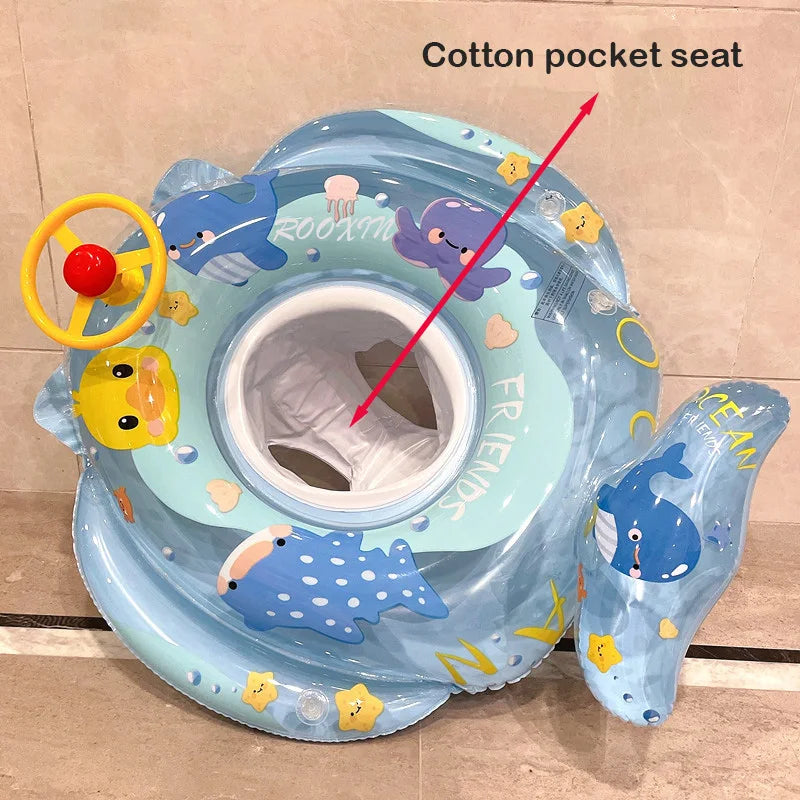 ROOXIN Inflatable Swim Ring Tube Baby Kid's Swimming Circle Pool Float Seat Beach Water Play Equipment
