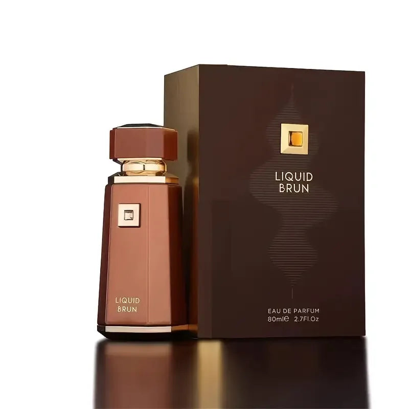 French Avenue Liquid Brun Eau de Parfum Spray, 3.4 oz (100 ml) - 12-hour long-lasting Cologne.