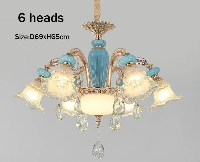 Dining Room Chandelier Light Modern Lighting Bedroom Crystal Lamp Living Lights Nordic Decoration Lamps Home