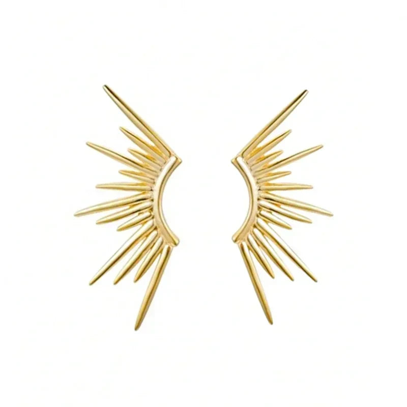 Cartilage 925 Silver Earrings Fashion C-shaped Zircon ear studs European American Geometric Piercing Earrings For Women Jewelry