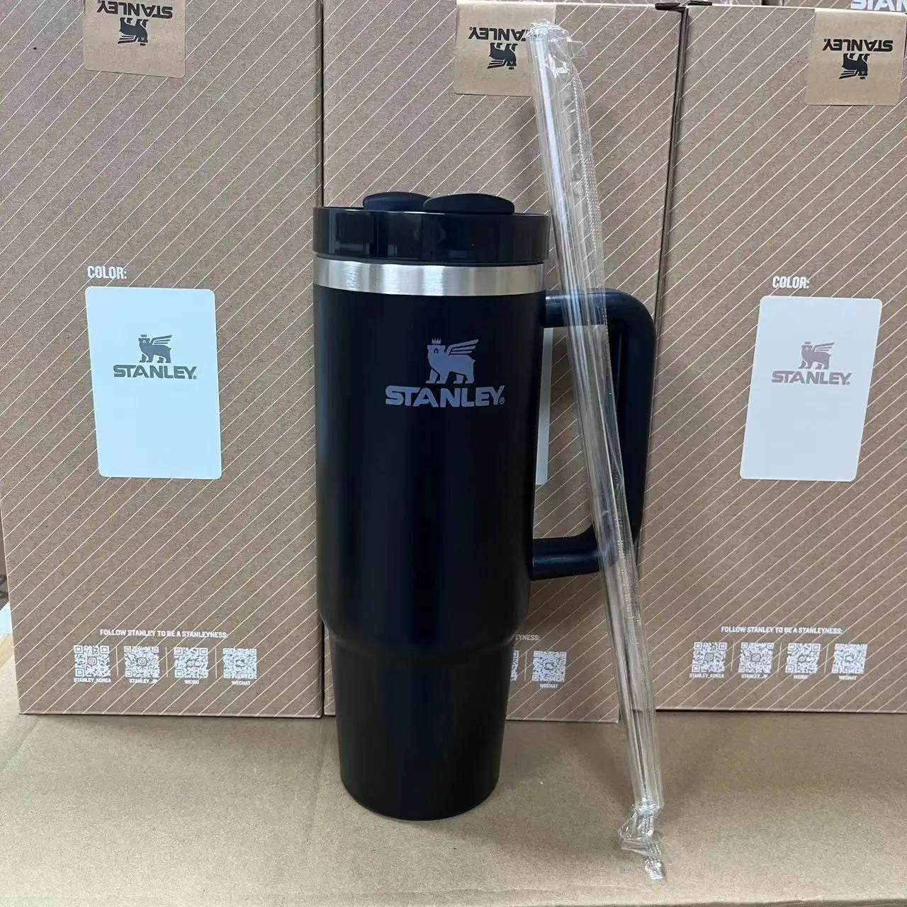 Stanley  Stainless Steel  Tumbler with Lid and Straw 30oz/887M Vacuum Insulated Mug Double Wall Thermal Iced Travel Outdoors Cup