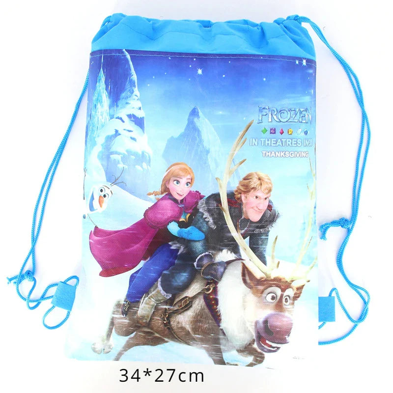 Frozen Anna Elsa Princess Birthday Party Decorations Balloon Disposable Tableware Party Supplies