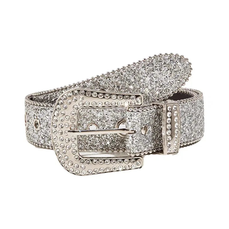 EtherealBe Gothic Rhinestone Belt for Women
