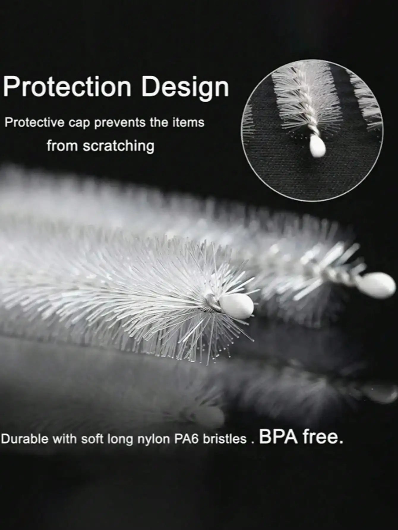 10pcs Straw Cleaning Brush, Stainless Steel Small Brush, Can Be Used To Clean Crevices, Teapots, Straws, And Baby Bottles.
