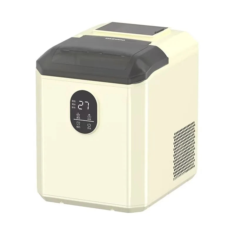 Household Portable Ice Maker, 24 ice Cubes In 9 Minutes, Self-Cleaning, Very Suitable For Kitchen/Office/Bar Energy Efficient